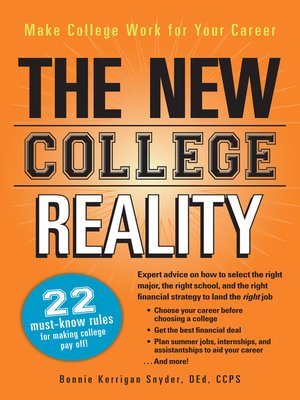 The New College Reality - ebook